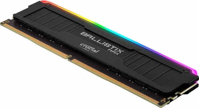 Crucial Ballistix MAX RGB UDIMM 16GB Kit, DDR4-4000, CL18-19-19-39, 1RX8