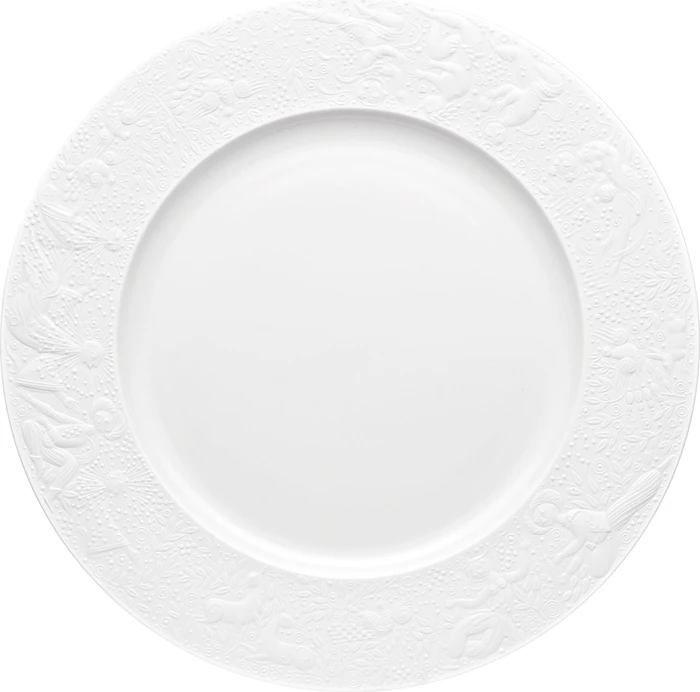 Rosenthal studio-line Zauberflöte Weiß Platte rund 32cm