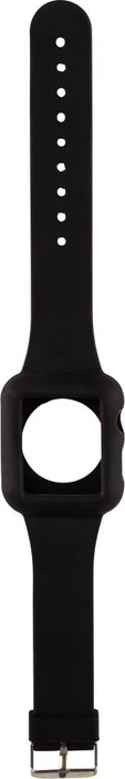 Hama Uhrenarmband Silikon für Apple Watch 38mm schwarz