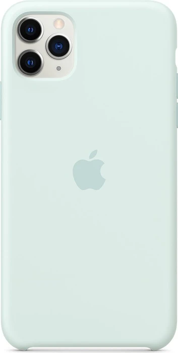Apple Silikon Case für iPhone 11 Pro Max Meerschaum