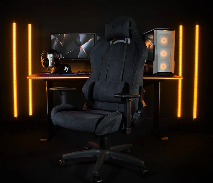 Arozzi Torretta Supersoft Gamingstuhl, pure black