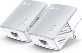 TP-Link Powerline AV600 Mini Starter Kit, HomePlug AV, RJ-45, 2er-Pack (TL-PA411)