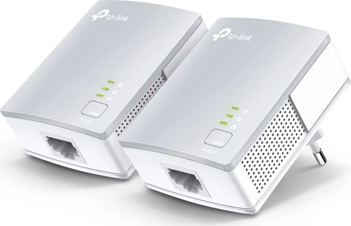 TP-Link Powerline AV600 Mini Starter Kit, HomePlug AV, RJ-45, 2er-Pack