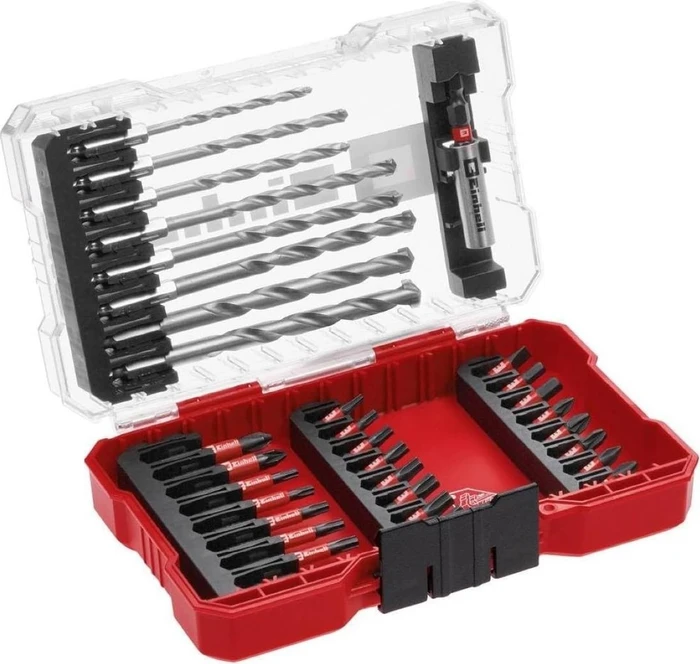 Einhell M-Case Bohrer-/Bits-Zubehörset inkl. Werkzeugbox, 33-tlg.