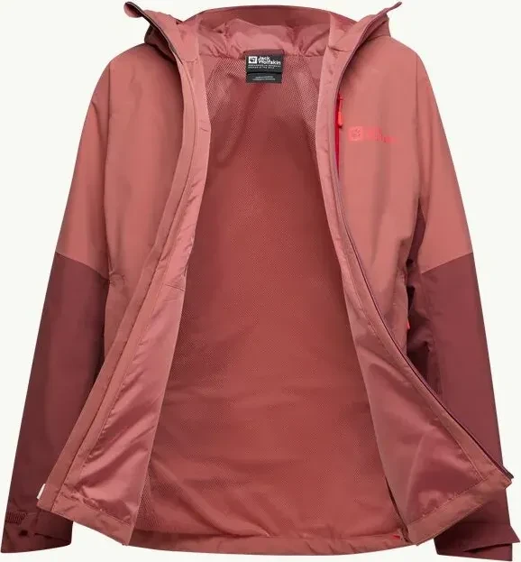 Jack Wolfskin Eagle Peak 2L Funktionsjacke mineral red (Damen)