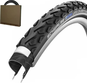 Schwalbe Land Cruiser Plus 27.5x2.0" PunctureGuard Green Compound Reifen schwarz/reflex