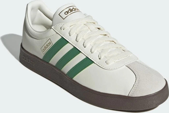 adidas VL Court 2.0 off white/collegiate green/alumina (Herren)