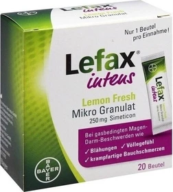 Bayer Lefax intens Lemon Fresh Mikro Granulat Beutel, 20 Stück