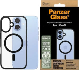 PanzerGlass Hard Case MagSafe für Apple iPhone 16 schwarz