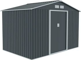 Hattoro S200 Metall Gerätehaus 277x191cm grau