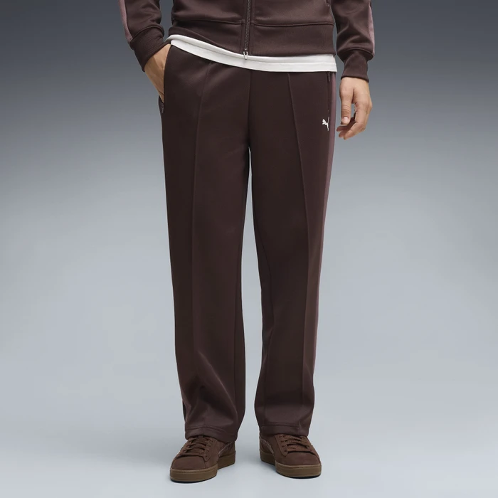 Puma T7 Always On Relaxed Trainingshose lang chocolate fondue/rich cocoa (Herren)