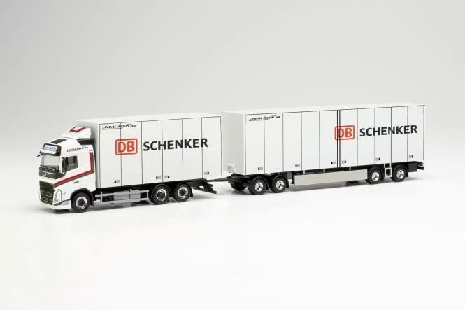 Herpa Volvo FH Gl. 2020 Schwedencombi DB Schenker/Lindas Akeri AB