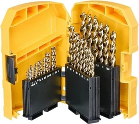 DeWalt DT7926 HSS-G Metallbohrer-Sortiment inkl. Werkzeugbox, 13-tlg.