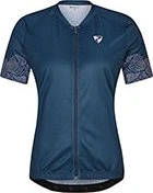 Ziener Nymeria Trikot kurzarm blau (Damen)