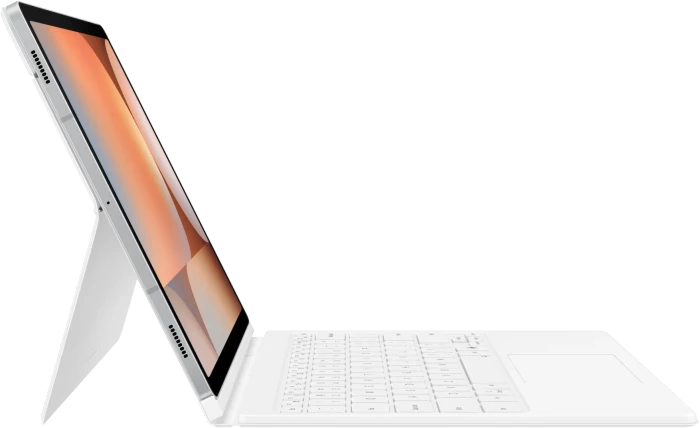 Samsung Book Cover, Keyboard und Display-Schutz für Galaxy Tab S9+ / Galaxy Tab S9 FE+ / Galaxy Tab S10+