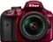 Nikon D3400 rot mit Objektiv AF-P DX 18-55mm 3.5-5.6 G VR Vorschaubild