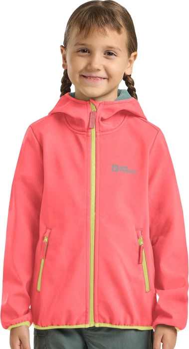 Jack Wolfskin Fourwinds Funktionsjacke sunset coral (Junior)