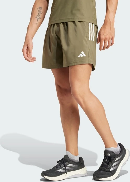 adidas Own The Run Laufhose kurz olive strata (Herren)