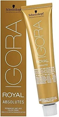 Schwarzkopf Igora Royal Absolutes Anti-Age Haarfarbe 4/90 mittelbraun violett, 60ml