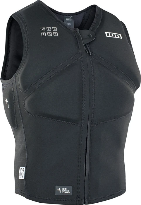 ION Vector Vest Core Front Zip Schwimmweste schwarz (Herren)