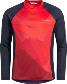 Vaude Moab VI Trikot langarm mars red (Herren)