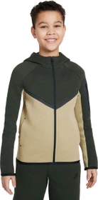 Nike Sportswear Tech Fleece Jacke parachute beige/sequoia/black (Junior)