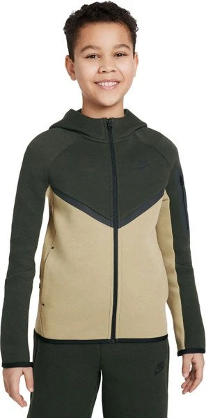 Nike Sportswear Tech Fleece Jacke parachute beige/sequoia/black (Junior)