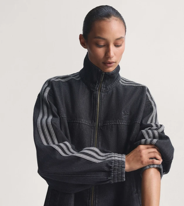 adidas Firebird Adilenium Originals Jeansjacke true black denim (Damen)