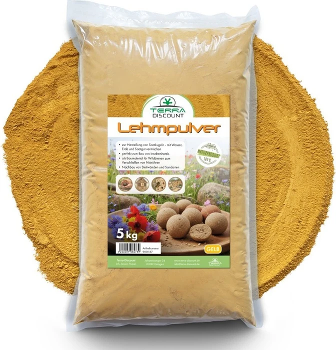 Terra Exotica Lehmpulver braun, 5kg