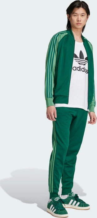 adidas Adicolor Classics SST Originals Trainingsjacke collegiate green/preloved green (Herren)