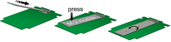 DeLOCK PCIe -> M.2 PCIe