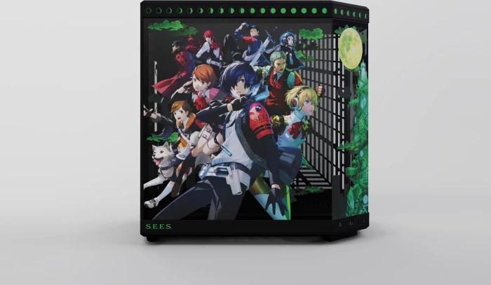 Hyte Y70 Persona 3 Reload, Glasfenster