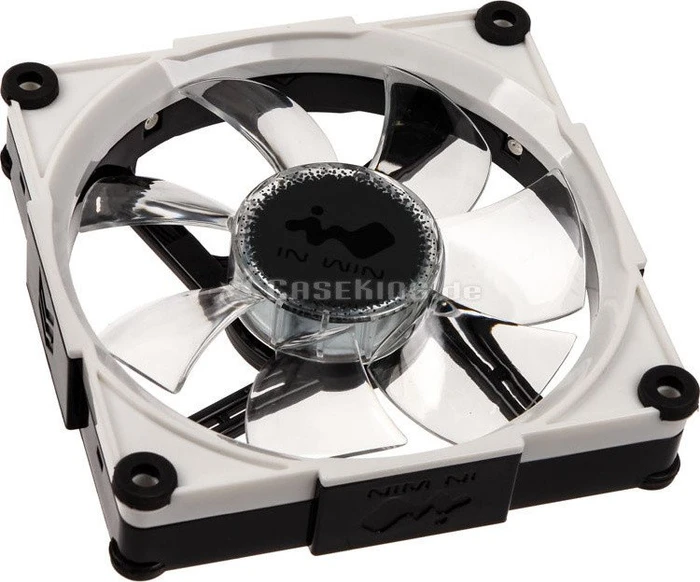 In Win Aurora RGB, schwarz/weiß, LED-Steuerung, LED-Strips, 120mm, 3er-Pack