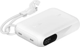 Belkin BoostCharge Powerbank 10K mit Display weiß
