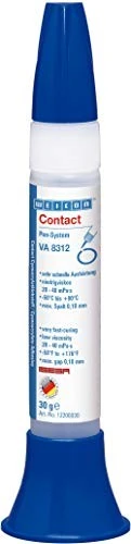 Weicon Contact VA 8312 Cyanacrylat, niedrigviskoser Klebstoff mit sehr schneller Aushärtung, 30g