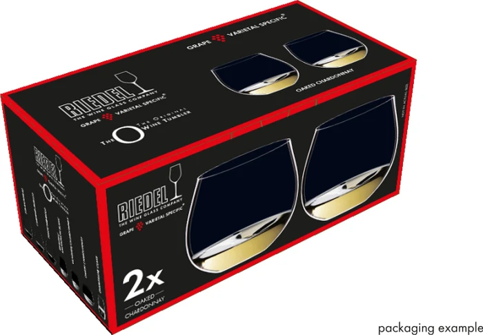 Riedel The O Wine Tumbler Oaked Chardonnayglas, 2 Stück