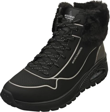 Skechers Uno schwarz/grau (Damen)