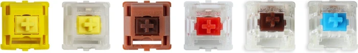 Keychron Gateron Cap V2 Milky-Yellow Switch Set, 110er-Pack