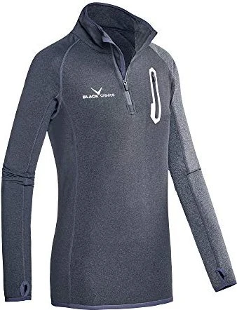 Black Crevice Micro Funktionsshirt langarm anthracite/grau (Damen)
