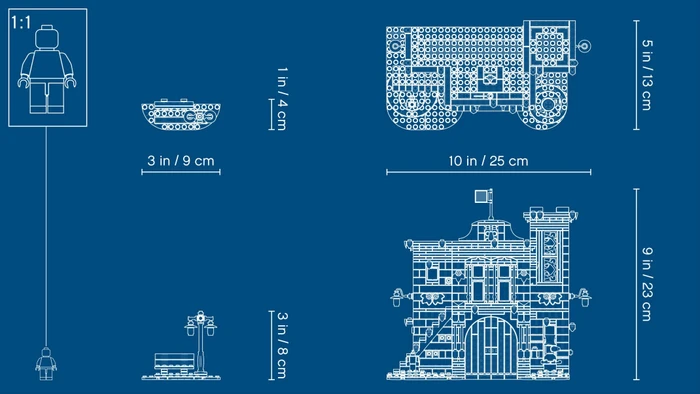 LEGO Creator Expert - Winterliche Feuerwache