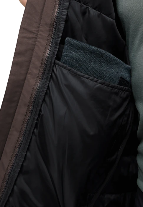 Jack Wolfskin Romberg 3in1 Funktionsjacke peat (Herren)