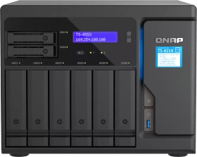QNAP QuTS hero Turbo Station TS-855X-8G, 8GB RAM, 1x RJ-45 10GBase-T, 2x RJ-45 2.5GBase-T
