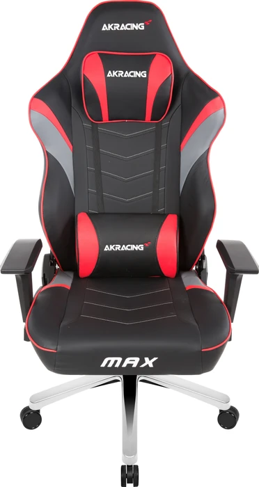 AKRacing Master Max Gamingstuhl, schwarz/grau/rot