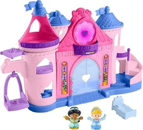 Mattel Fisher-Price - Little People - Disney Prinzessin Magisches Tanzschloss