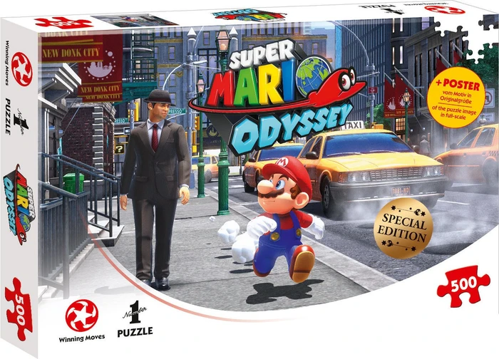Winning Moves Super Mario Odyssey New Donk City