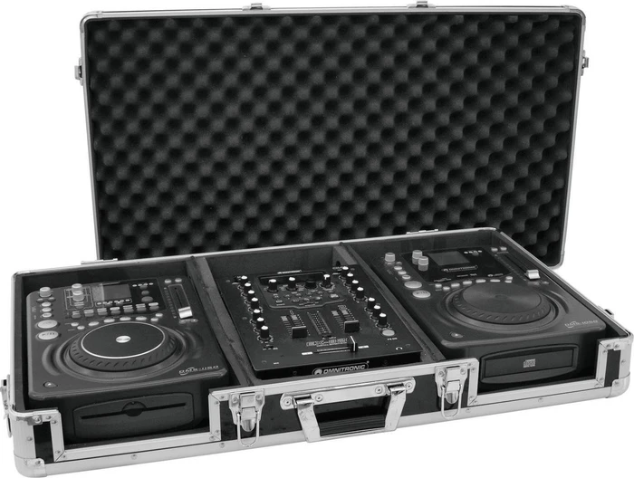 Roadinger Universal-Konsole DIGI-1 2xCD/1xM-10 schwarz