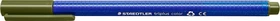 Staedtler triplus color 323 olivgrün, 10er-Pack