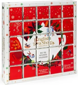 English Tea Shop Red Christmas Puzzle Tee Adventskalender 2024