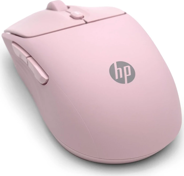 HP 400 Quiet Wireless Mouse, rosa, USB/Bluetooth