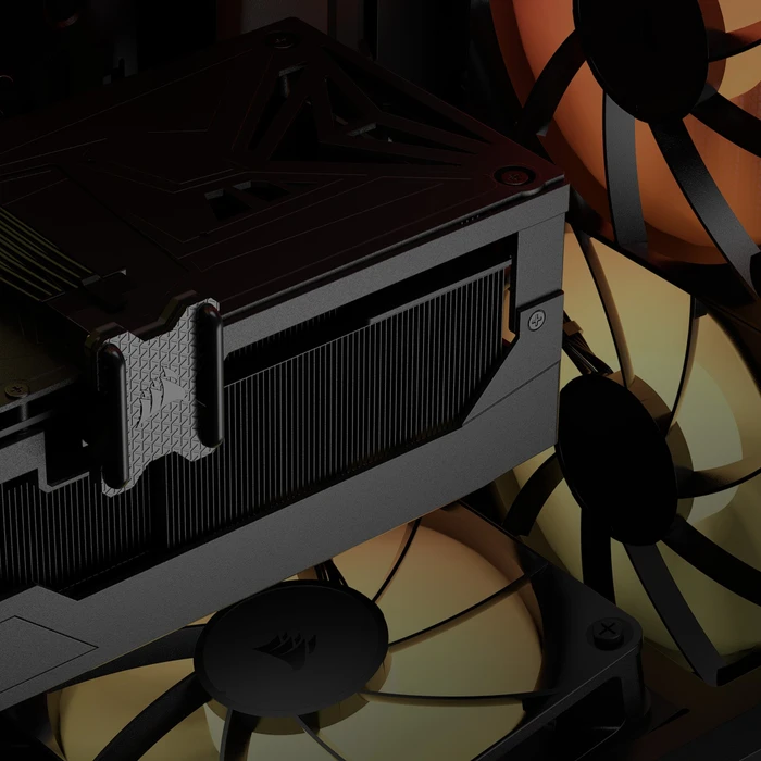 Corsair 3200D RS ARGB Smoke, grau, Glasfenster